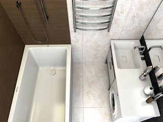 Раковина над стиральной машиной Madera Kamilla левая 100см белый 4627173210577